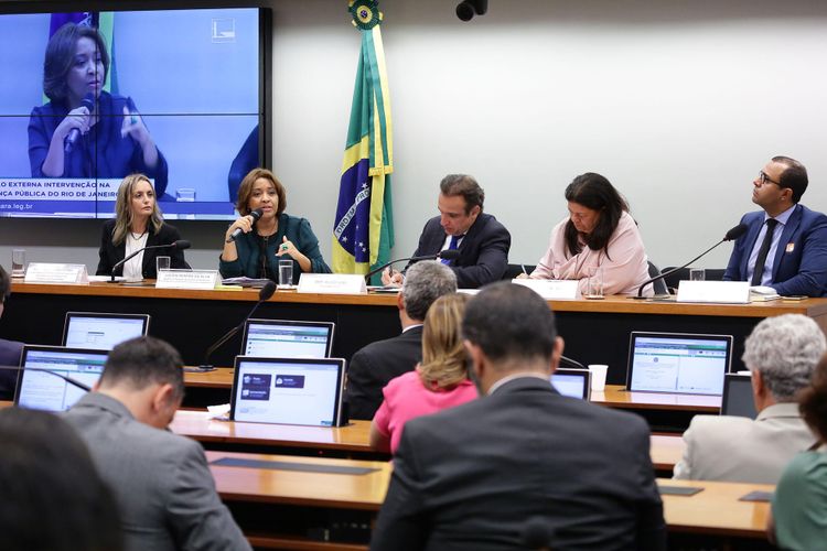 Audiência Pública com a participação de técnicos do Tribunal de Contas da União - TCU e do Observatório Legislativo da Intervenção Federal na Segurança Pública do Estado do Rio de Janeiro