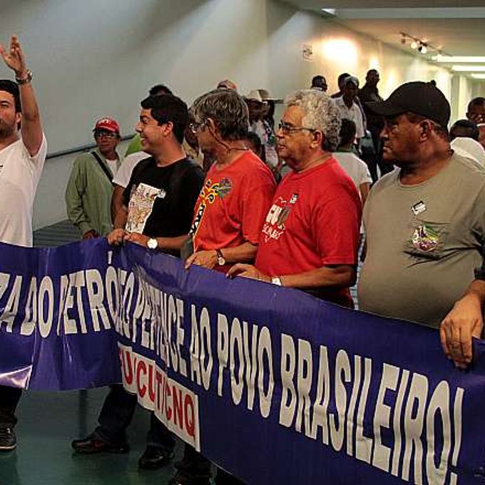 Ato Público em defesa da Petrobras e do Fundo Social do Pré-Sal