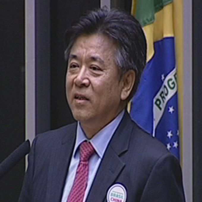 embaixador Li Jinzhang em homenagem ao Dia da Imigração Chinesa no Brasil