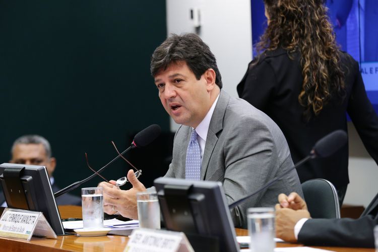 Reunião Ordinária. Ministro da Saúde, Luiz Henrique Mandetta