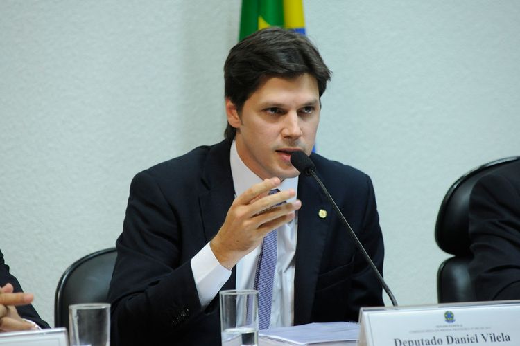 Audiência pública para debater a Medida Provisória nº 680, de 2015. Dep. Daniel Vilela (PMDB-GO), relator da MP 680