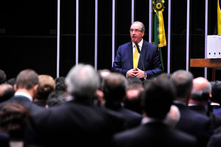 Sessão de votação do pedido de perda de mandato do deputado afastado Eduardo Cunha (PMDB-RJ)