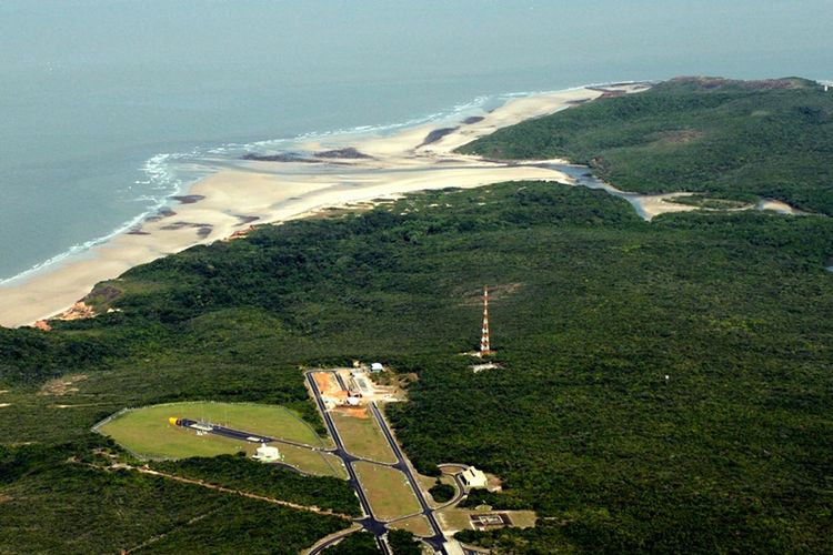 Tecnologia - espacial - Base de lançamento de foguetes em Alcântara, no Maranhão