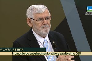 Capa - Luiz Couto quer discutir promoção do envelhecimento ativo e saudável no G-20