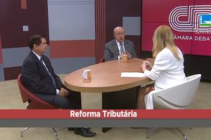 Capa - Luiz Carlos Hauly e Mauro Benevides Filho discutem a reforma tributária