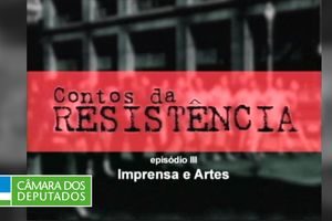 Capa - Contos da Resistência - Artes e Imprensa