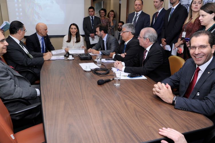 Reunião com ministro do STF, Alexandre de Moraes