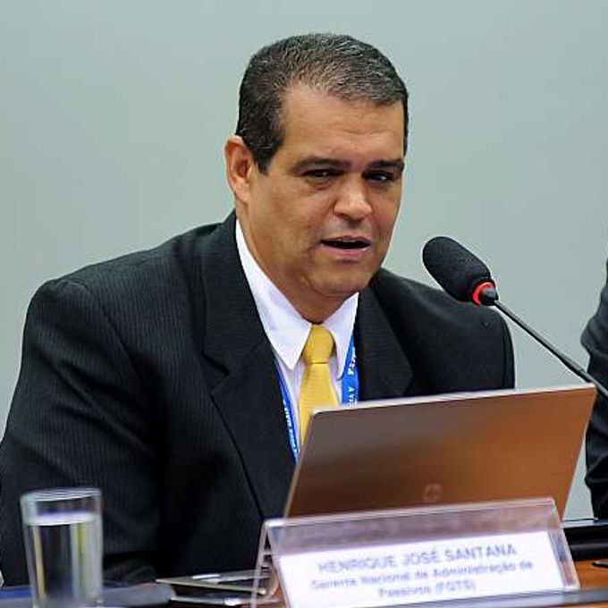 Audiência Pública para discutir sobre os serviços de loteria. Gerente Nacional de Administração de Passivos (FGTS), Henrique José Santana
