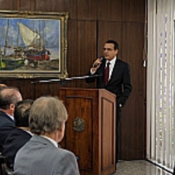 Presidente da Câmara, dep. Henrique Eduardo Alves (PMDB-RN)