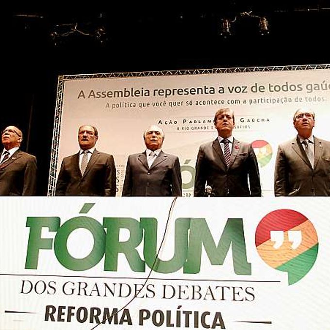 Política - Geral - Reforma Política RS