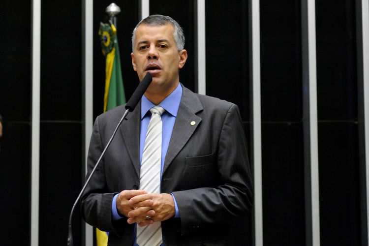 Sessão Solene de posse dos deputados jovens e eleição da Mesa Diretora do PJB 2017. Dep.Evair Vieira de Melo(PV - ES)