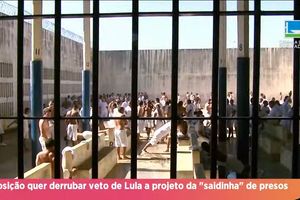 Capa - Veto parcial de Lula em projeto sobre saidinha temporária dos presos já movimenta oposição