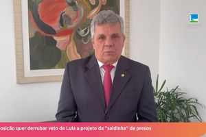 Capa - Oposição quer derrubar veto de Lula a "saidinha" de presos