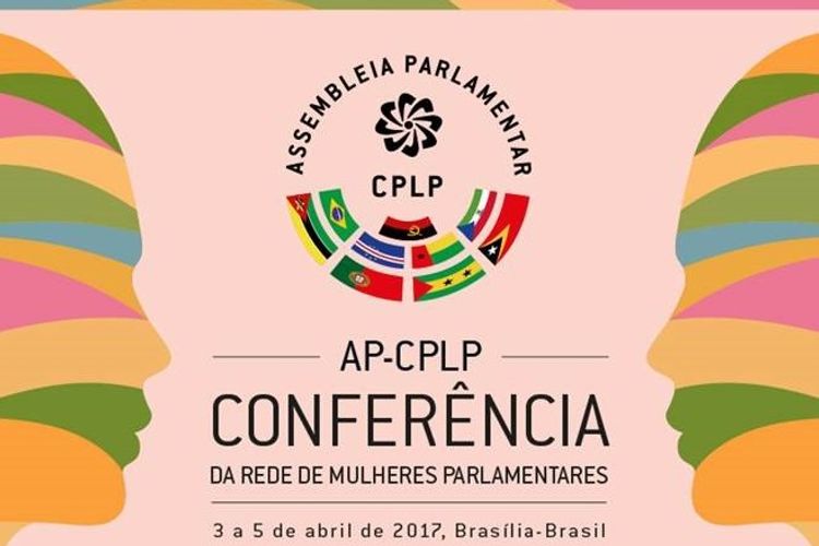 Banner - Conferencia da rede de mulheres parlamentares 3 a 5 de abril