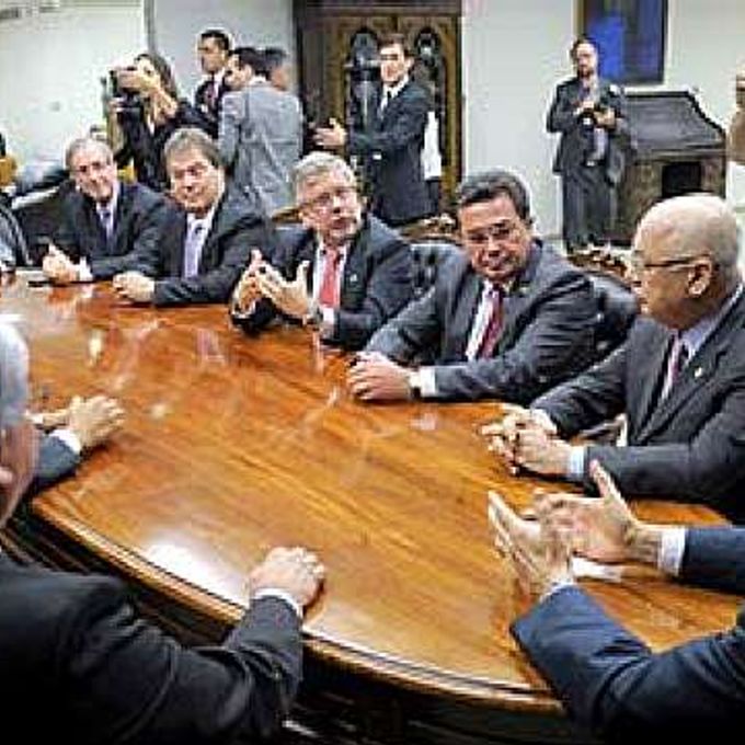 Integrantes da CPMI da Petrobras no STF