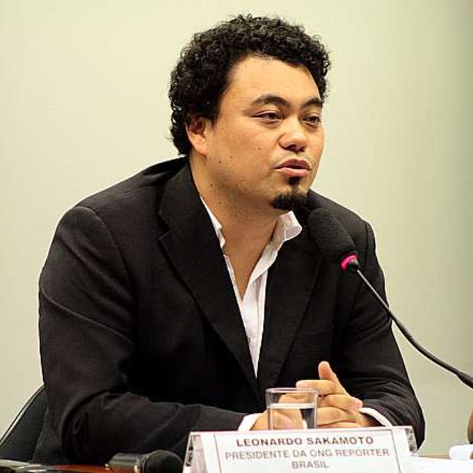 Audiência pública sobre o combate ao Trabalho Infantil no Brasil e os desafios para sua erradicação. Jornalista e presidente da ONG - Repórter Brasil, Leonardo Sakamoto