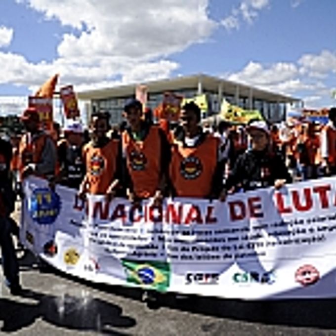 Manifestação Sindicatos - julho 2013