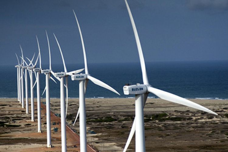 Energia - renováveis - Parque de energia eólica em Caetité na Bahia