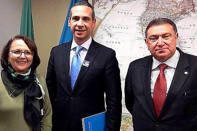 Relações Exteriores - embaixador da República Dominicana e deputado Átila Lins