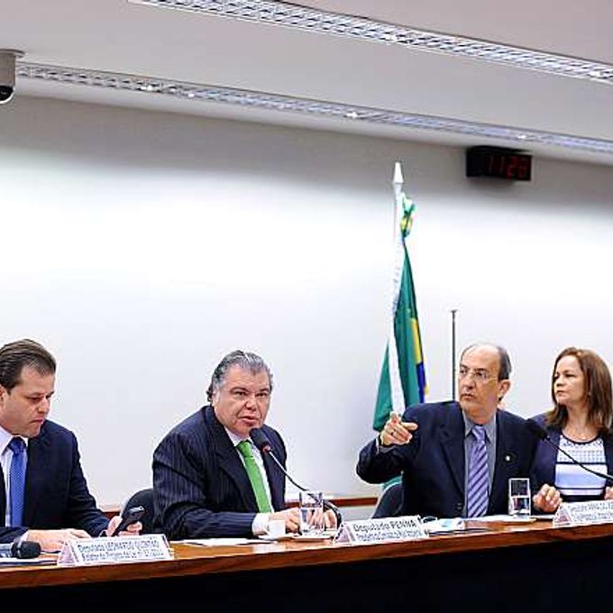 Audiência pública sobre o novo Marco Regulatório de Mineração (PL 37/11). Secretária-adjunta de Indústria, Comércio e Mineração do Pará, Maria Amélia Enriquez