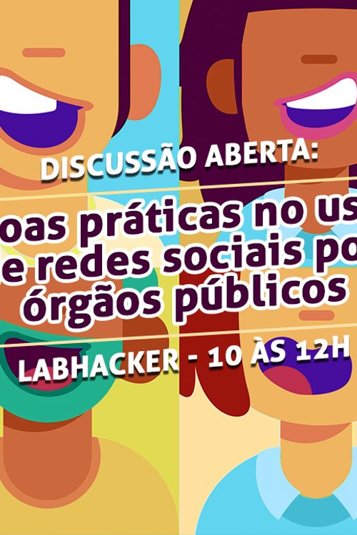 Provisória - Banner debate Labhacker boas práticas nas redes sociais