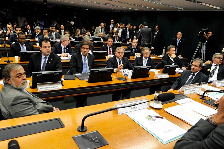 Audiência pública para acareação dois principais delatores da Operação Lava Jato: (E) ex-diretor de Abastecimento da Petrobras Paulo Roberto Costa e o doleiro Alberto Youssef
