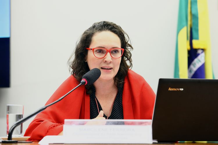 Audiência Pública. Representante da Rede Nacional dos Advogados Populares, Marcilene Ferreira