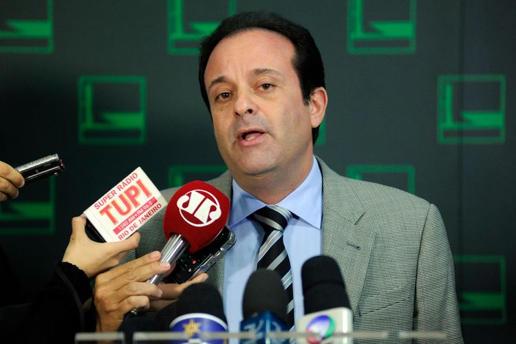 Líder do Governo, dep. André Moura (PSC-SE) concede entrevista