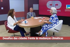 Capa - Denise Pessoa e Luiz Busato comentam desafios das cidades frente às mudanças climáticas