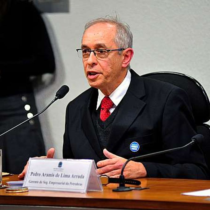 Oitiva do Diretor de Segurança Empresarial da Petrobras, Pedro Aramis de Lima Arruda