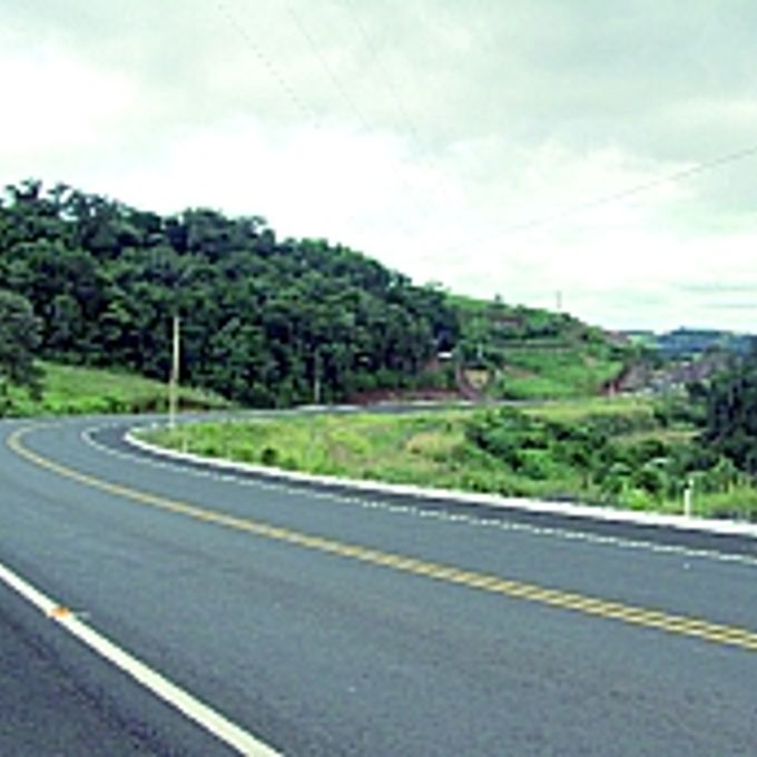 Transporte - Estradas e ruas - Rodovias - BR 282 - Santa Catarina