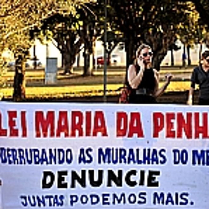 Direitos Humanos e Minorias - Mulheres  - Ato em Brasília defesa da Lei Maria da Penha