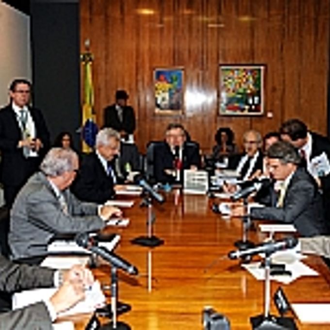 Presidente da Câmara, Marco Maia, em reunião do Colégio de Líderes