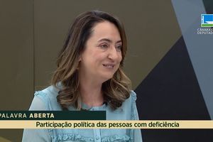 Capa - Rosângela Moro defende participação de pessoas com deficiência na política