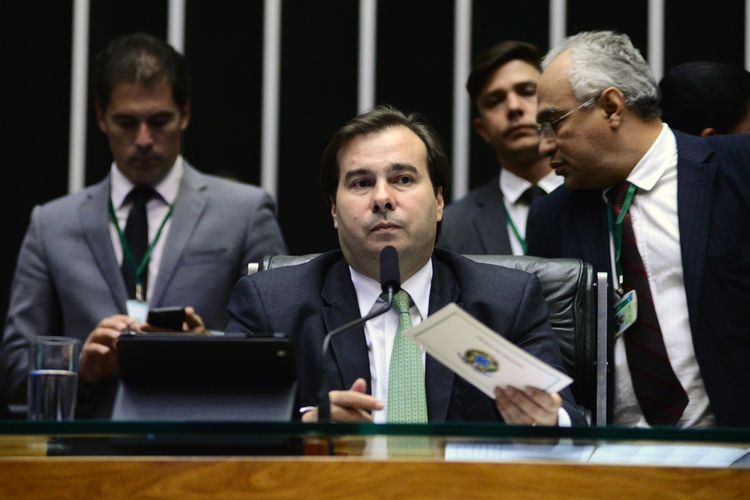 Sessão extraordinária para discussão e votação de projetos. Presidente da Câmara dep. Rodrigo Maia (DEM-RJ)